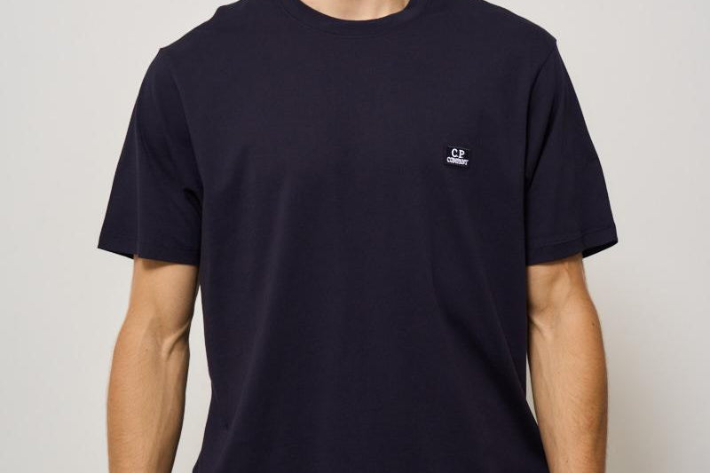 T-shirt uomo girocollo blu TS031A 888 CP COMPANY 