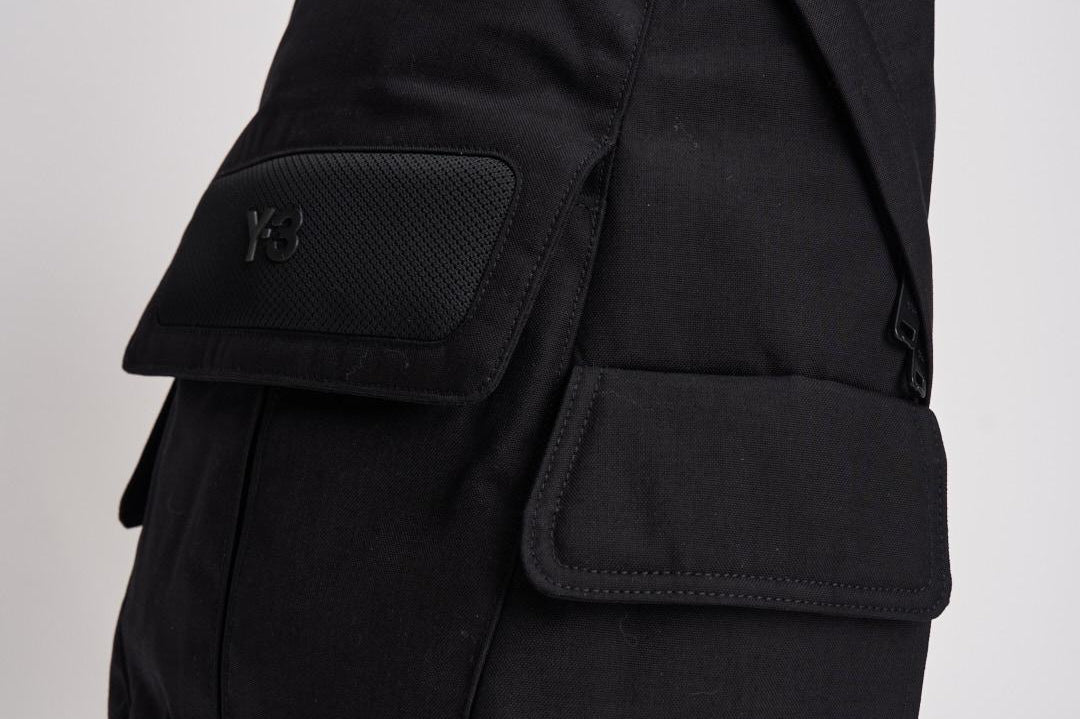 Zaino uomo in poliammide nero JV9721 BLACK Y-3 