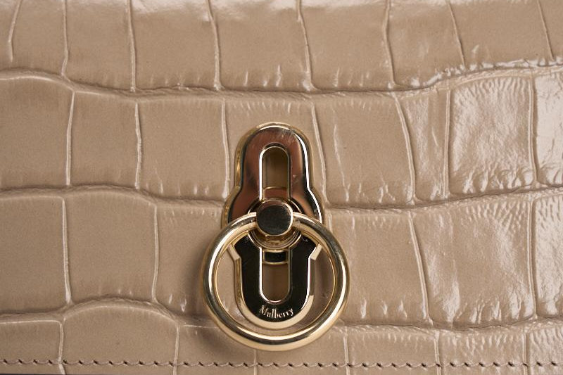 Borsa donna "Amberley" Clutch taupe beige RL8191 641F924 MULBERRY 