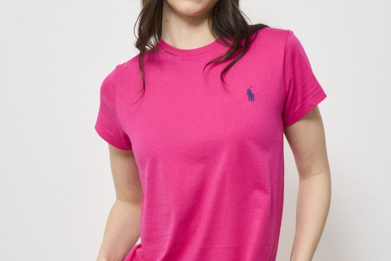 T-shirt donna fuxia 211898698 031 RALPH LAUREN 