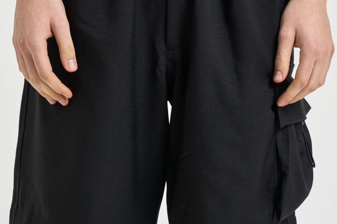 Bermuda uomo cargo nero KS7652 BLACK Y-3 