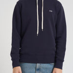 Felpa uomo con cappuccio blu HOPM A2JB AUTRY 