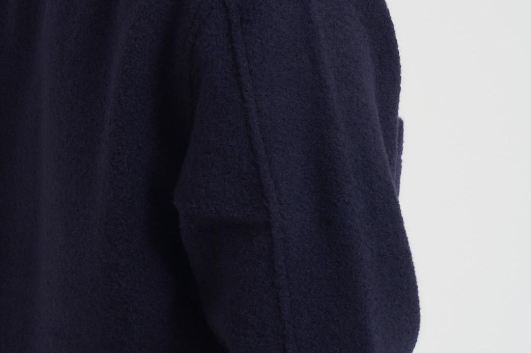 Camicia Lennon Bouclé avorio blu 1000547 460 LES DEUX 