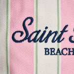 Borsa donna colette a righe rosa e bianca COLETTE 02598L MC2 SAINT BARTH 