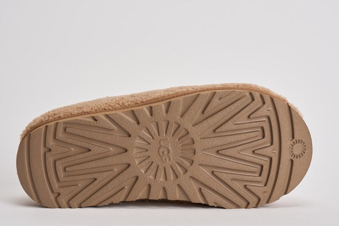 Mule donna Tasman Curly cammello 1158356 CHESTNUT UGG 