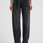 Jeans donna Cuffed taper in denim grigio A270 1817 AGOLDE 