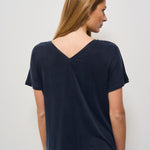 T-shirt donna girocollo blu 25710 60 RRD 