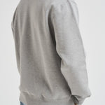 Felpa uomo girocollo grigia crew neck M00018105 GREYMEL SAMSØE SAMSØE 