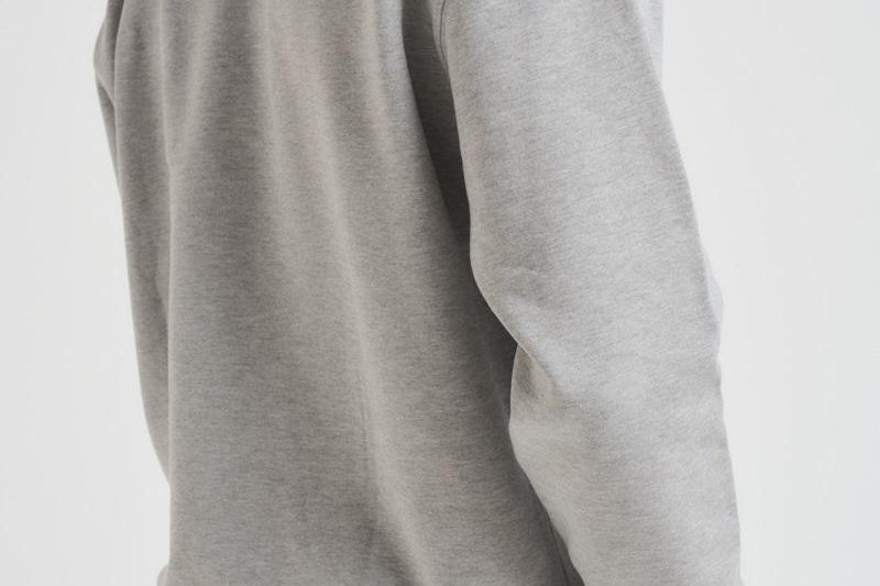 Felpa uomo girocollo grigia crew neck M00018105 GREYMEL SAMSØE SAMSØE 
