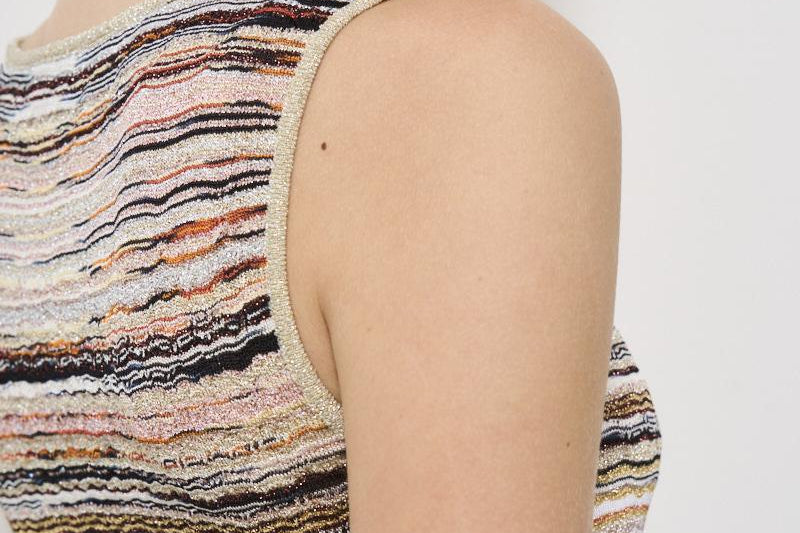 Abito donna lungo multicolor DS25SG0W BK042CS01G4 MISSONI 