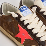 Sneakers uomo Super-star marrone GMF01026 F00810855737 GOLDEN GOOSE 