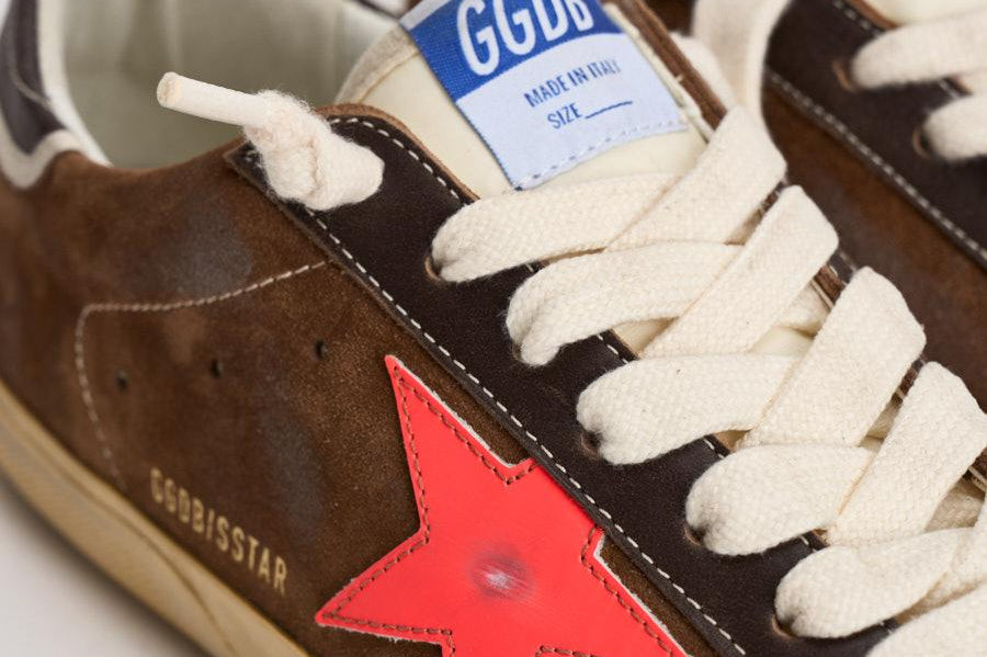 Sneakers uomo Super-star marrone GMF01026 F00810855737 GOLDEN GOOSE 