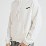 Felpa con cappuccio uomo panna SH5947 70V LACOSTE 