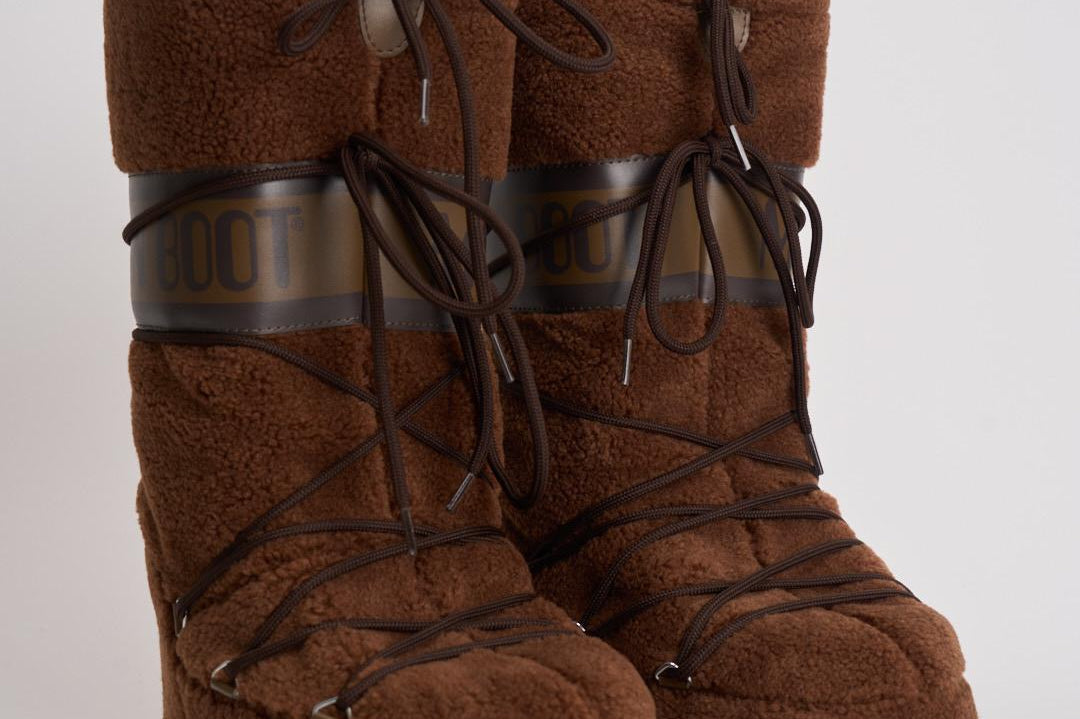 Stivale donna da neve teddy marrone 1403080 M004BROWN MOON BOOT 