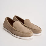 Mocassino uomo in suede beige 803932196 001 RALPH LAUREN 