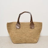 Borsa donna Tokyo in rafia beige TOKYOII TEA IBELIV 