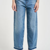Jeans donna gamba dritta in denim blu 103857A341 ESTELLEPJF PINKO 