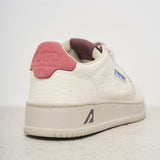 Sneakers donna bianca e fragola AULW NE01 AUTRY 