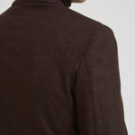 Giacca uomo monopetto in lana marrone 2884 555093 L.B.M. 