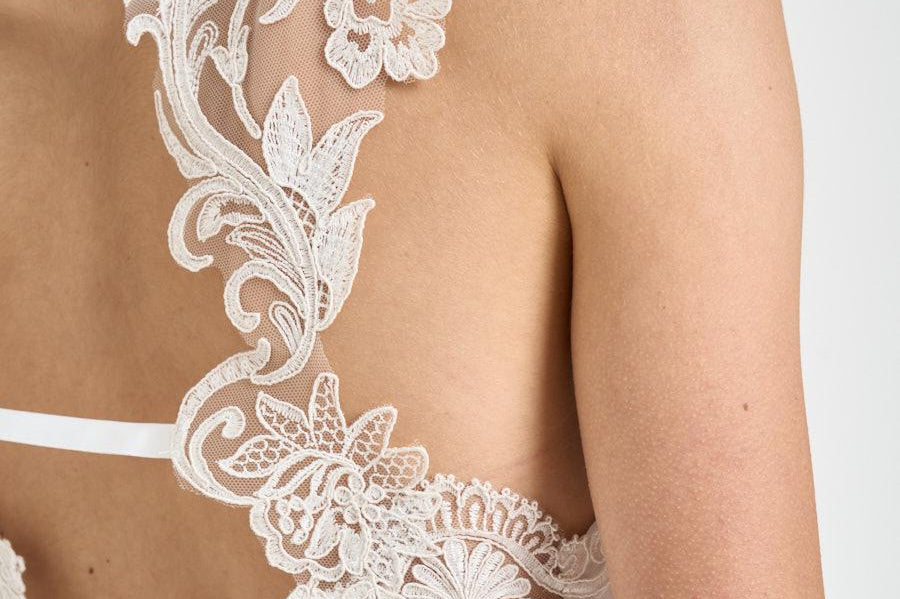 Top donna con ricami bianco W08170581 WHITE MAURIZIO MYKONOS 