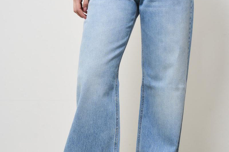 Jeans donna palazzo Korea KOREA BLUE AQUA HAIKURE 