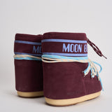 Stivale donna Icon Low Suede Burgundy 1409670 D013BURGUNDY MOON BOOT 