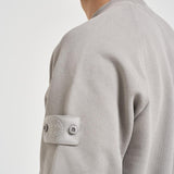 Felpa uomo girocollo grigio chiaro 6100028 S0F42V0064 STONE ISLAND 