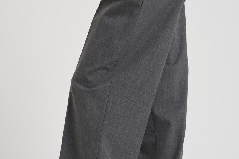 Pantaloni a gamba larga donna C3104 W0206MEDIUMGREY THE LATEST 