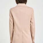 Giacca donna doppiopetto rosa cipria FD3961 9151 CIRCOLO 1901 