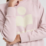 Felpa donna Millyny rosa SW0160FA C3M07ELKEC MARANT ETOILE 