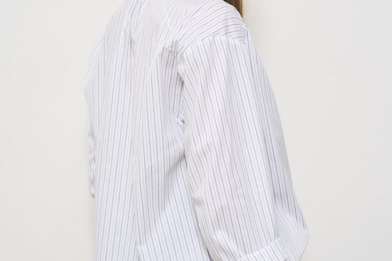 Camicia donna Fabrizia a righe Y5SK36 74RIG SEMICOUTURE 
