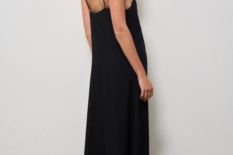 Abito donna lungo nero 31176 1433 FILIPPA K 