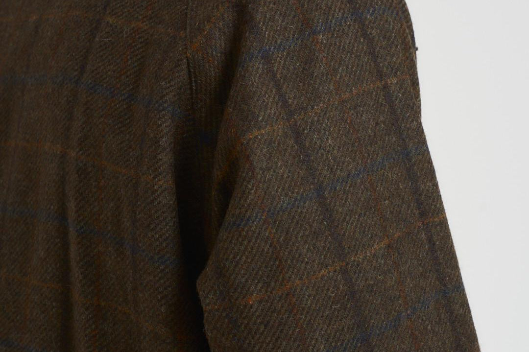 Giubbotto uomo Bedale in lana check marrone MWO0288 OL91 BARBOUR 