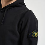 Felpa uomo con cappuccio nera 6100062 S0051V0029 STONE ISLAND 