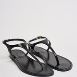 Sandalo donna infradito nero K5867 NERO EMANUELA CARUSO CAPRI 