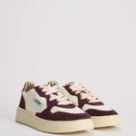 Sneakers donna Medalist in suede bordeaux AULW TA05 AUTRY 