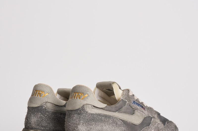 Sneakers uomo Reelwind low in suede grigio WVLM TN03 AUTRY 