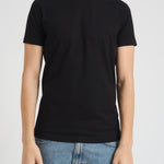 T-shirt uomo nera 8N1TF0 1JCDZ0999 EMPORIO ARMANI 