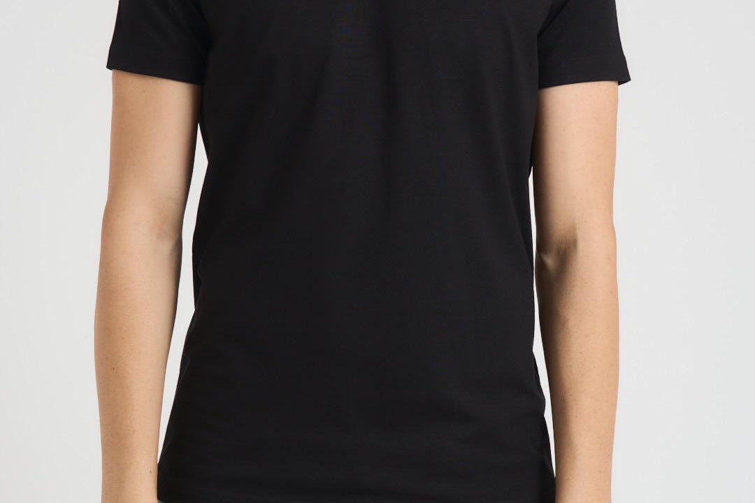 T-shirt uomo nera 8N1TF0 1JCDZ0999 EMPORIO ARMANI 