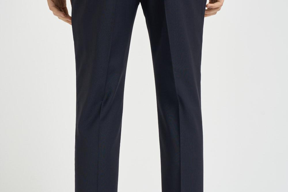 Pantalone uomo chino blu RETRO PO1383XNAVY BERWICH 