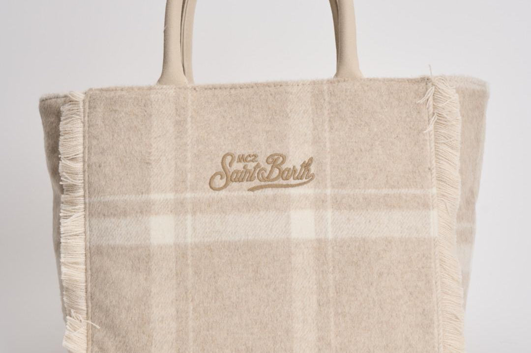 Borsa donna Colette Felt beige COLETTEFELT CK1110 MC2 SAINT BARTH 