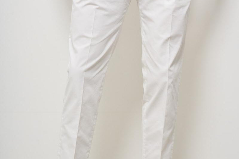 Pantalone uomo bianco Tiberio TIBERIO 325127120 BRIGLIA 