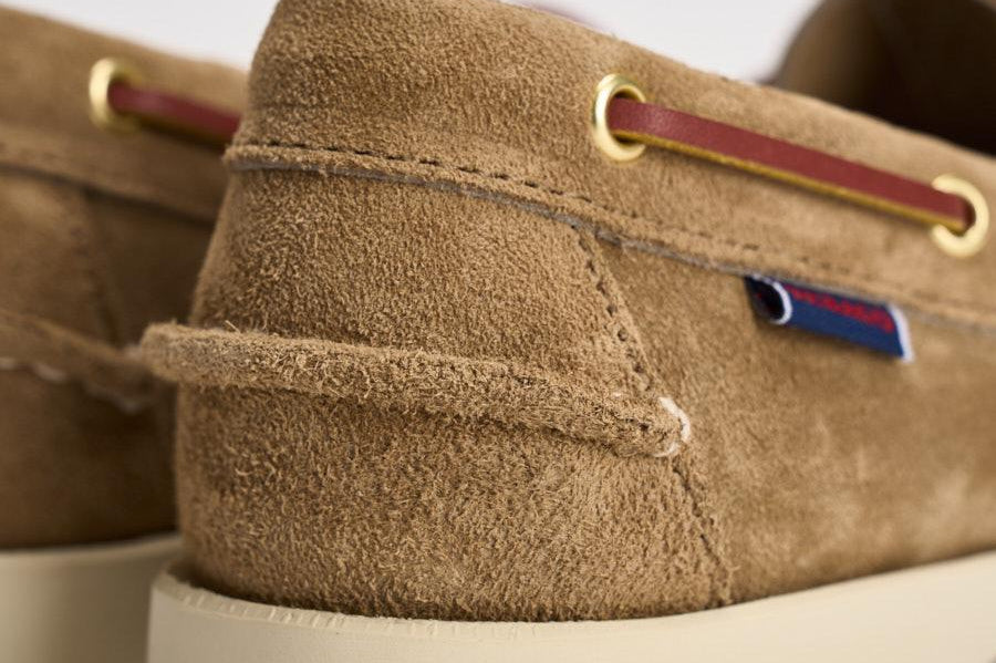 Mocassino uomo Portland in suede beige 78123GW AF0 SEBAGO 