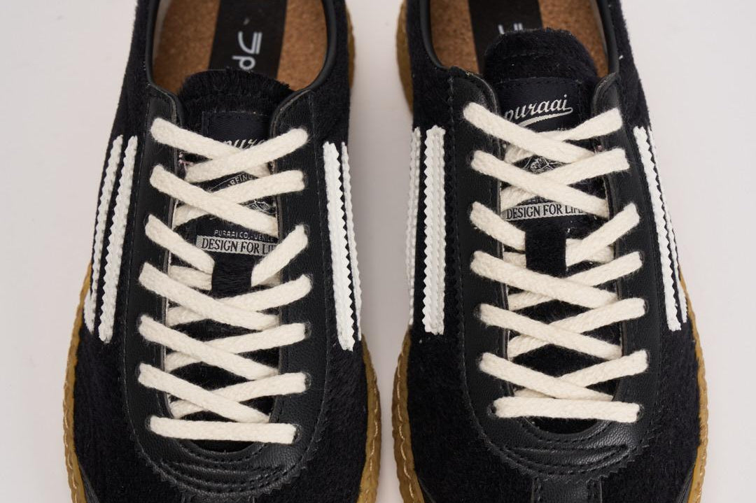 Sneakers donna Vegan Pony Moonless nere PU601X028 MOONLESS PURAAI 