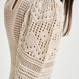 Abito donna Dione crochet ecru RO1026FA D1L08I90BE ISABEL MARANT 