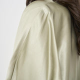 Camicia donna in raso salvia S06274 6638035 PESERICO 