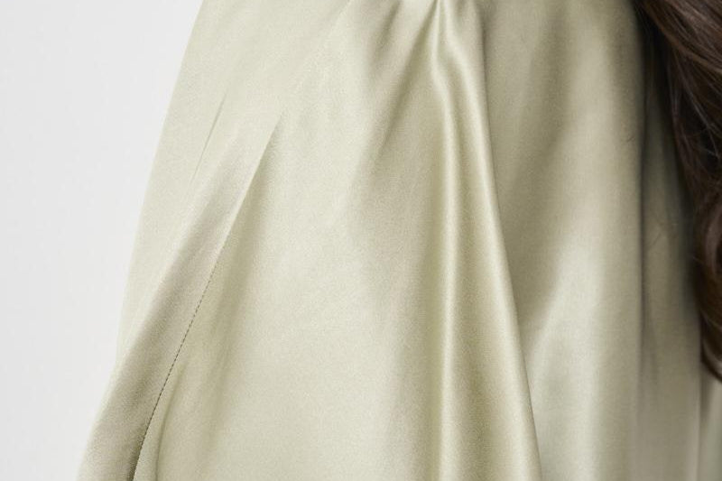 Camicia donna in raso salvia S06274 6638035 PESERICO 