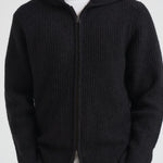 Felpa Sakoji uomo nera M24300021 BLACKMEL SAMSØE SAMSØE 