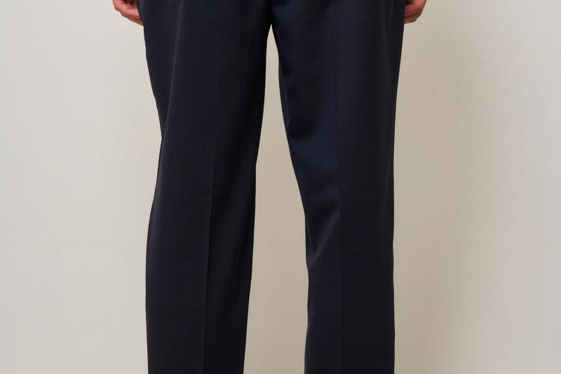 Pantalone uomo gamba dritta blu ARECHI 248978 SANTANIELLO 