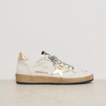 Sneakers donna Ball Star talloncino dorato GWF00117 F00078380608 GOLDEN GOOSE 